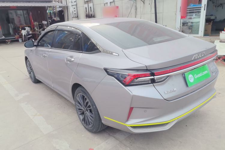 Used Dongfeng Aeolus Yixuan MAX 2021 Super-Efficient Dad Hybrid Edition Rear Left 45 Deg