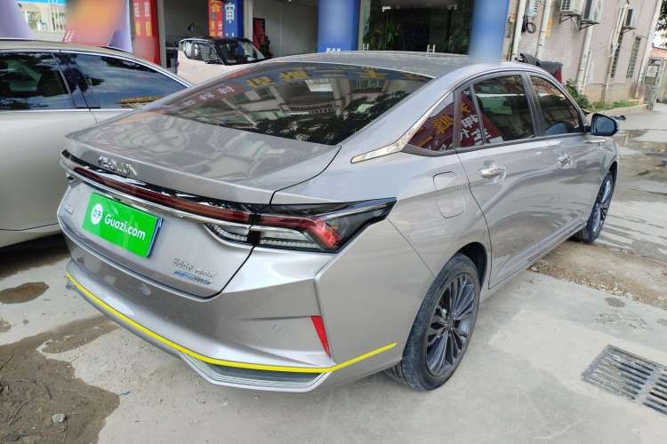 Used Dongfeng Aeolus Yixuan MAX 2021 Super-Efficient Dad Hybrid Edition Rear Right 45 Deg