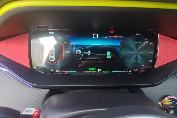 Used Dongfeng Aeolus Yixuan MAX 2021 Super-Efficient Dad Hybrid Edition Instrument Cluster