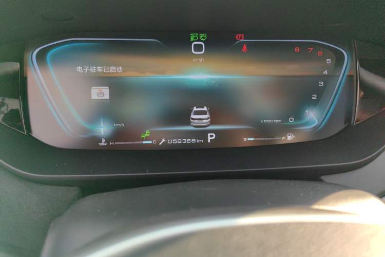 Used Dongfeng Aeolus Yixuan MAX 2021 1.5T Super Cool Dad Edition Odometer Close Up