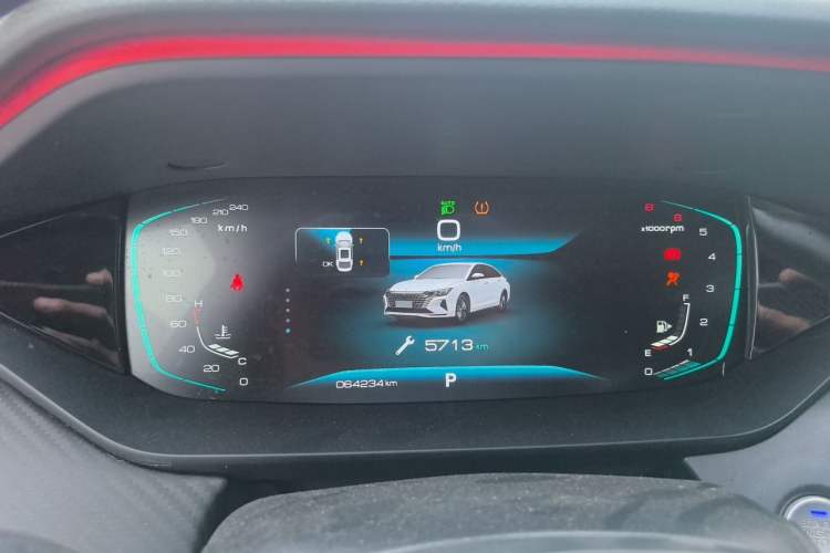 Used Dongfeng Aeolus Yixuan MAX 2021 1.5T Ultra-Stylish Trendsetter Edition Instrument Cluster