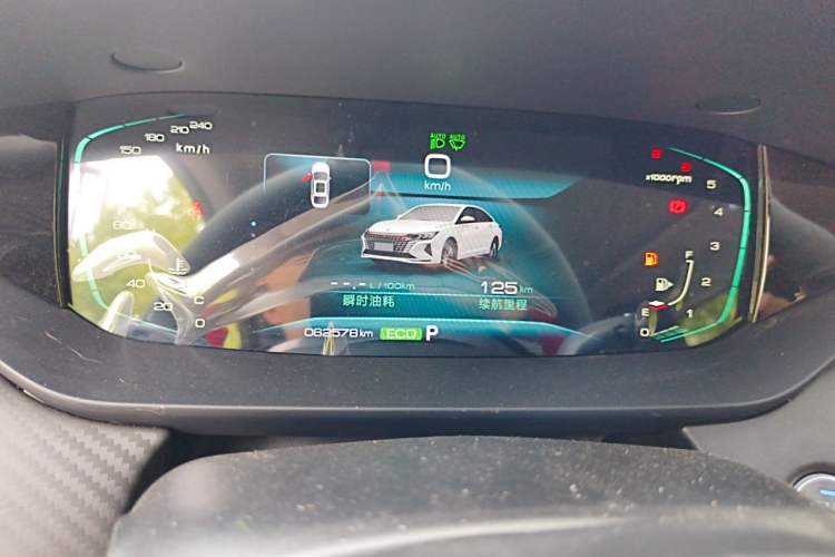 Used Dongfeng Aeolus Yixuan MAX 2021 1.5T Starry Edition Instrument Cluster