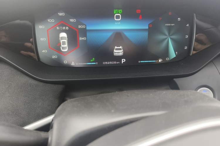 Used Dongfeng Aeolus Yixuan MAX 2021 1.5T Super Cool Dad Edition Odometer Close Up
