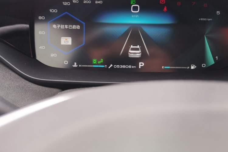Used Dongfeng Aeolus Yixuan MAX 2021 1.5T Super Cool Dad Edition Odometer Close Up