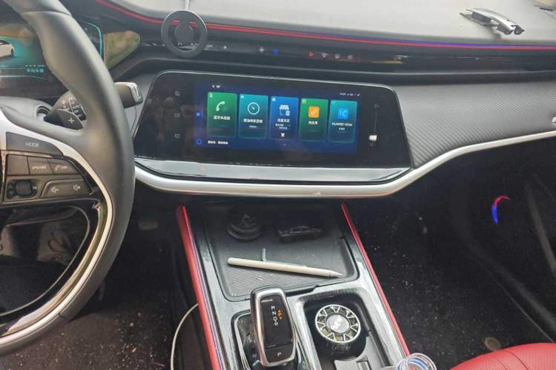 Used Dongfeng Aeolus Yixuan MAX 2021 1.5T Ultra-Stylish Trendsetter Edition Audio And AC Panel