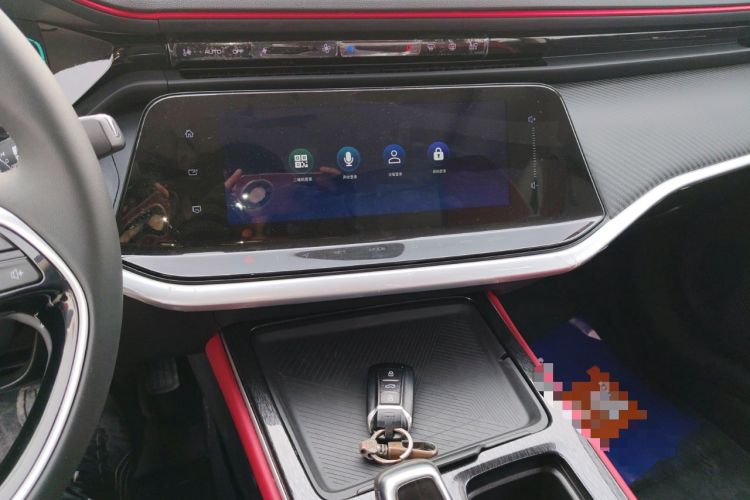 Used Dongfeng Aeolus Yixuan MAX 2021 1.5T Ultra-Stylish Trendsetter Edition Audio And AC Panel
