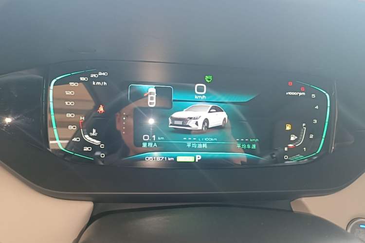Used Dongfeng Aeolus Yixuan MAX 2021 1.5T Super Cool Trendy Dad Edition Instrument Cluster