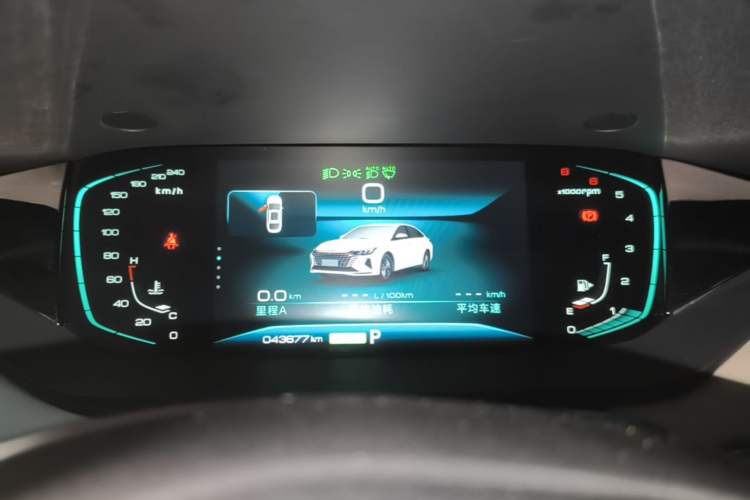 Used Dongfeng Aeolus Yixuan MAX 2021 1.5T Super Cool Trendy Dad Edition Instrument Cluster