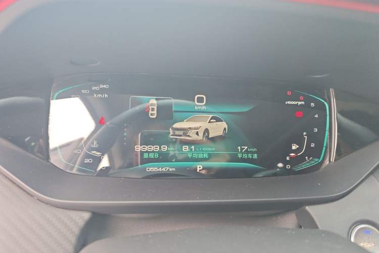 Used Dongfeng Aeolus Yixuan MAX 2021 1.5T Ultra-Stylish Trendsetter Edition Instrument Cluster