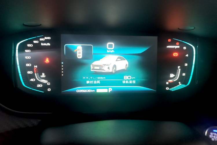 Used Dongfeng Aeolus Yixuan MAX 2021 1.5T Ultra-Stylish Trendsetter Edition Instrument Cluster
