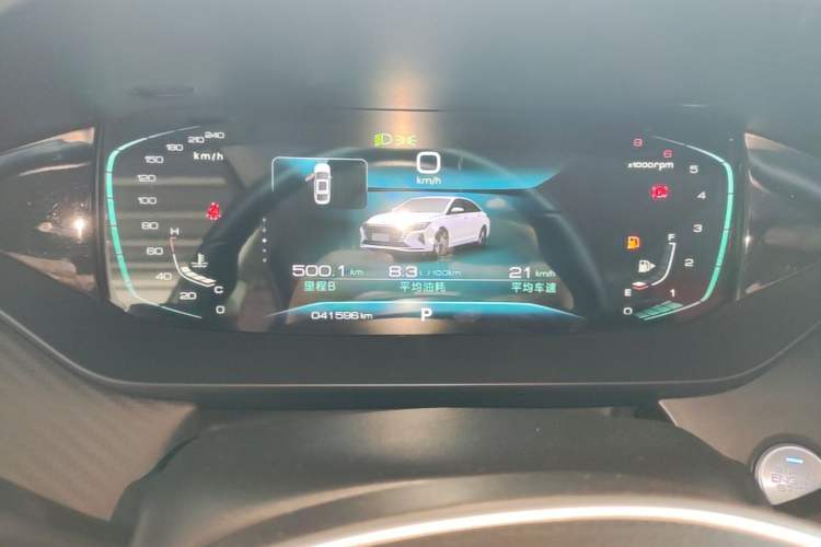 Used Dongfeng Aeolus Yixuan MAX 2021 1.5T Ultra-Stylish Trendsetter Edition Instrument Cluster