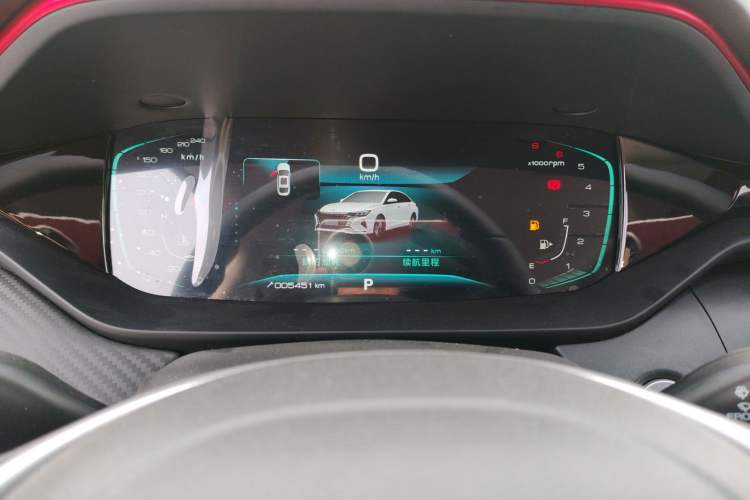 Used Dongfeng Aeolus Yixuan MAX 2021 1.5T Ultra-Stylish Trendsetter Edition Instrument Cluster