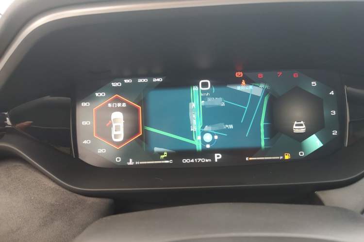 Used Dongfeng Aeolus Yixuan MAX 2021 1.5T Super Cool Dad Edition Odometer Close Up