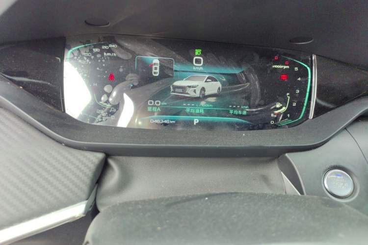 Used Dongfeng Aeolus Yixuan MAX 2021 1.5T Ultra-Stylish Trendsetter Edition Odometer Close Up