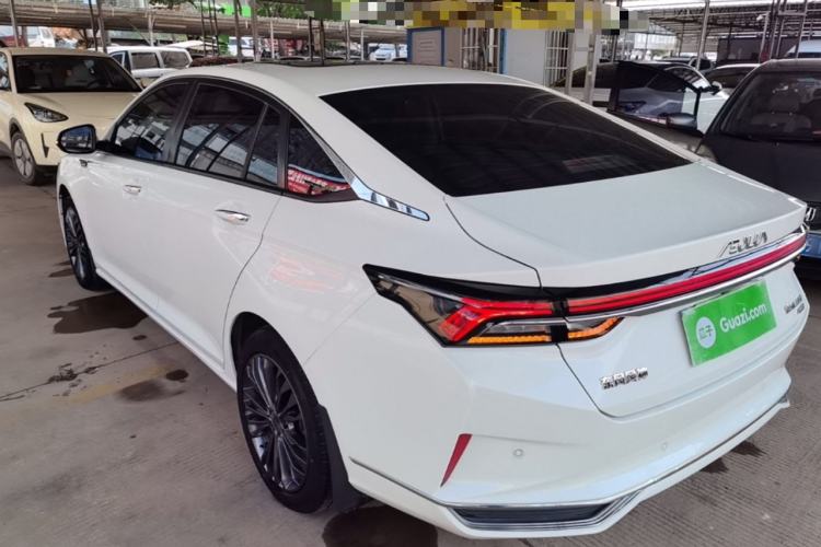 Used Dongfeng Aeolus Yixuan MAX 2021 1.5T Ultra-Stylish Trendsetter Edition Rear Left 45 Deg