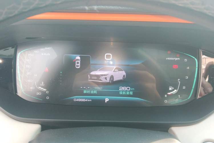 Used Dongfeng Aeolus Yixuan MAX 2022 1.5T Super Stylish Trendsetter Edition Instrument Cluster
