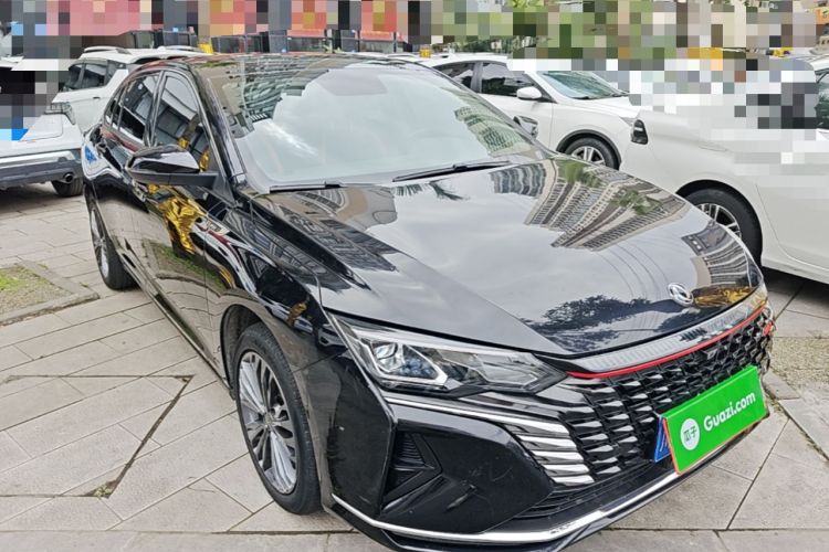 Used Dongfeng Aeolus Yixuan MAX 2023 1.5T Ultra-Stylish Trendsetting Dad Edition Front Right 45 Deg