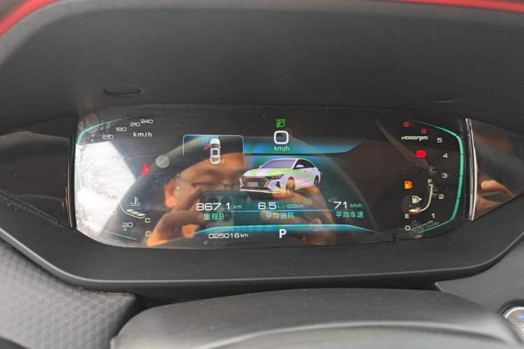 Used Dongfeng Aeolus Yixuan MAX 2023 1.5T Super-Powered Dad Edition Instrument Cluster