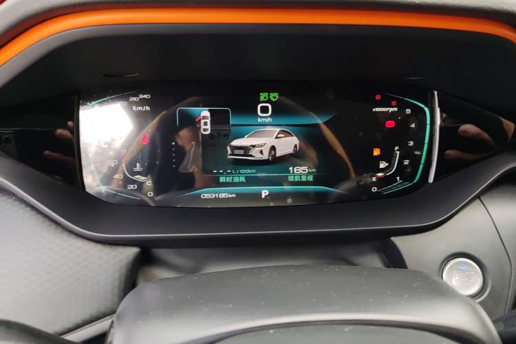 Used Dongfeng Aeolus Yixuan MAX 2023 1.5T Ultra-Stylish Trendsetting Dad Edition Instrument Cluster
