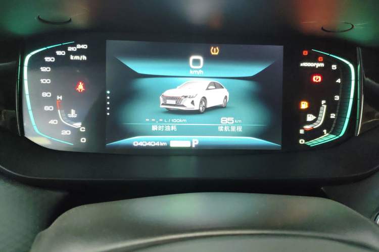 Used Dongfeng Aeolus Yixuan MAX 2023 1.5T Ultra-Stylish Trendsetting Dad Edition Instrument Cluster