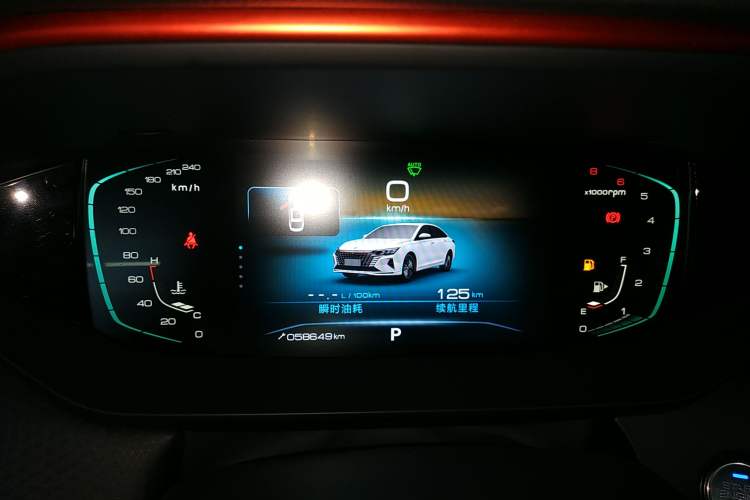 Used Dongfeng Aeolus Yixuan MAX 2023 1.5T Super-Powered Dad Edition Instrument Cluster