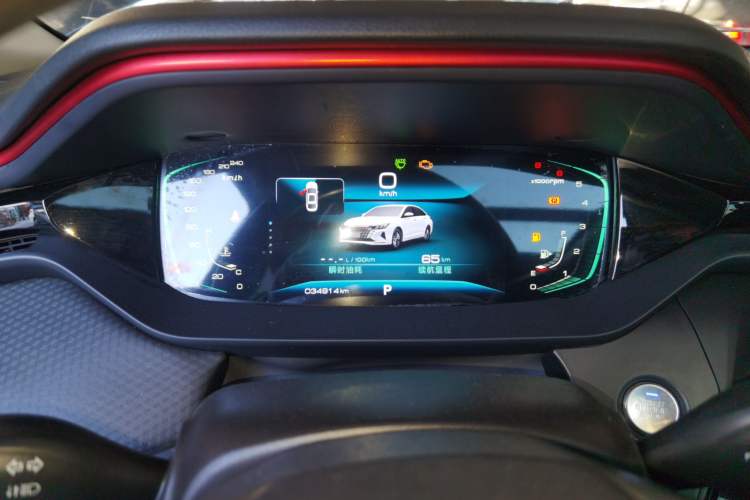 Used Dongfeng Aeolus Yixuan MAX 2023 1.5T Super-Powered Dad Edition Instrument Cluster