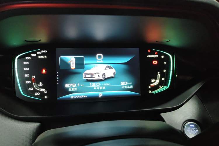 Used Dongfeng Aeolus Yixuan MAX 2023 1.5T Super-Powered Dad Edition Instrument Cluster
