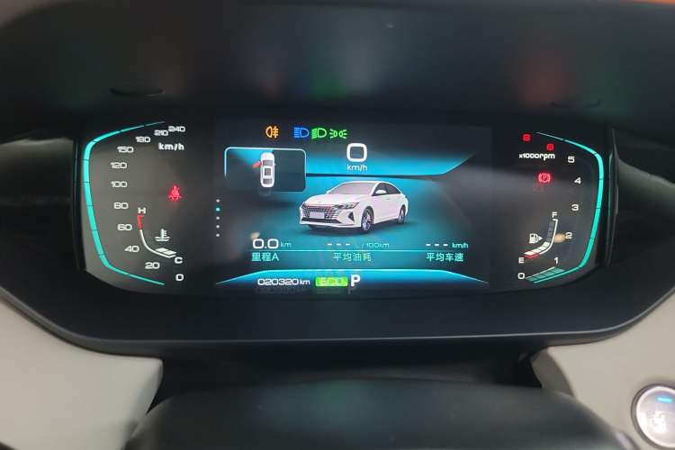 Used Dongfeng Aeolus Yixuan MAX 2023 1.5T Super Cool Trendy Dad Edition Instrument Cluster