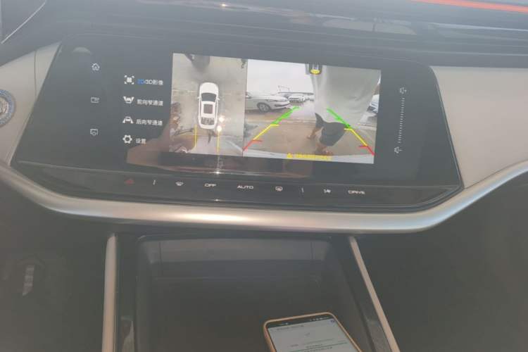 Used Dongfeng Aeolus Yixuan MAX 2023 1.5T Super Cool Trendy Dad Edition Audio And AC Panel