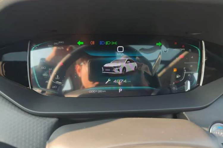 Used Dongfeng Aeolus Yixuan MAX 2023 1.5T Super-Powered Dad Edition Instrument Cluster