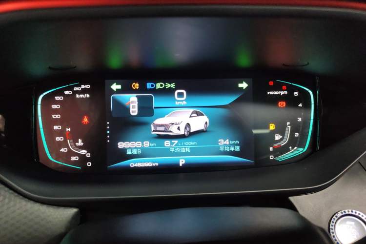 Used Dongfeng Aeolus Yixuan MAX 2023 1.5T Super-Powered Dad Edition Instrument Cluster
