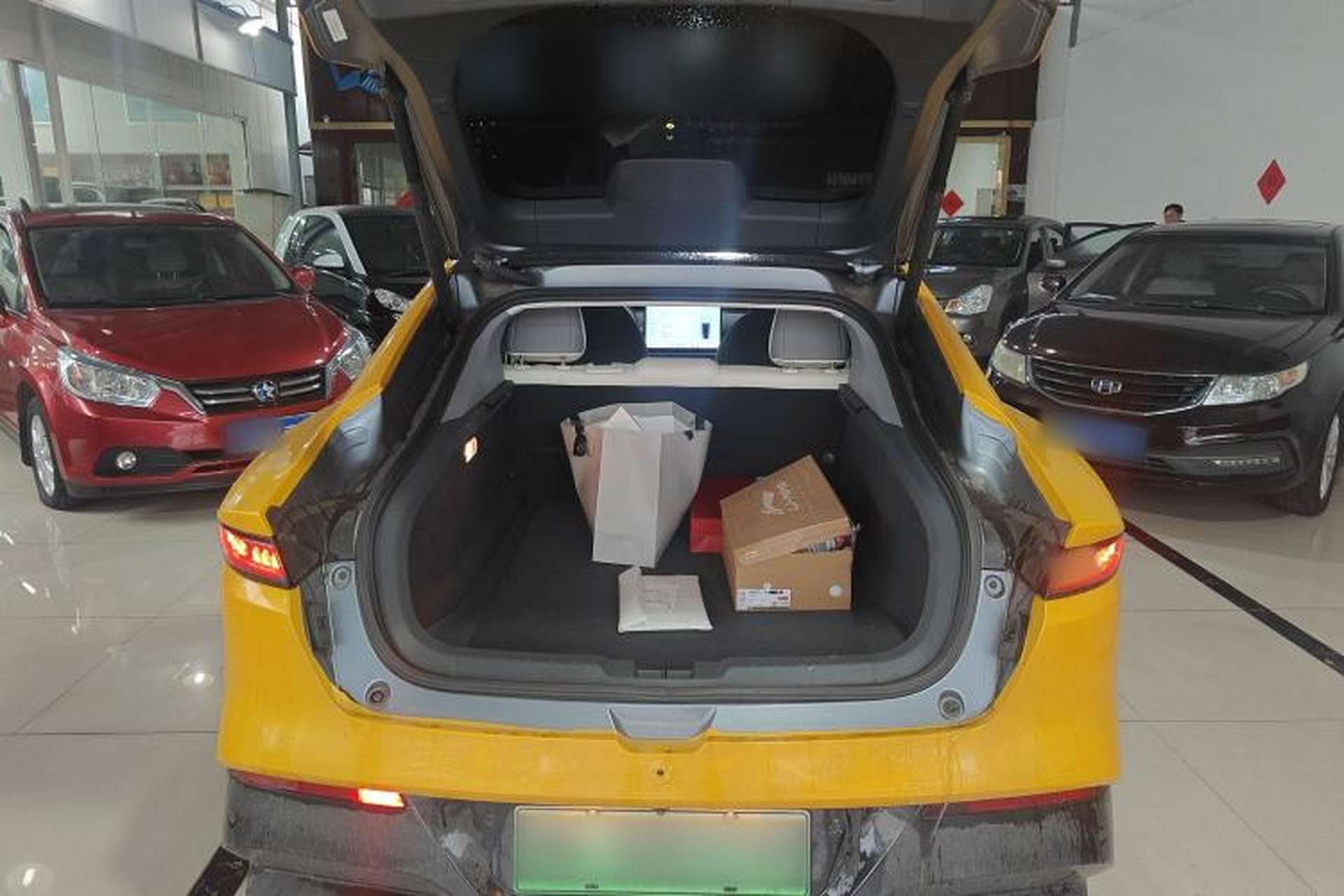 Used Dongfeng eπ eπ007 2024 Pure Electric 540 All-Wheel Drive Max Edition Trunk