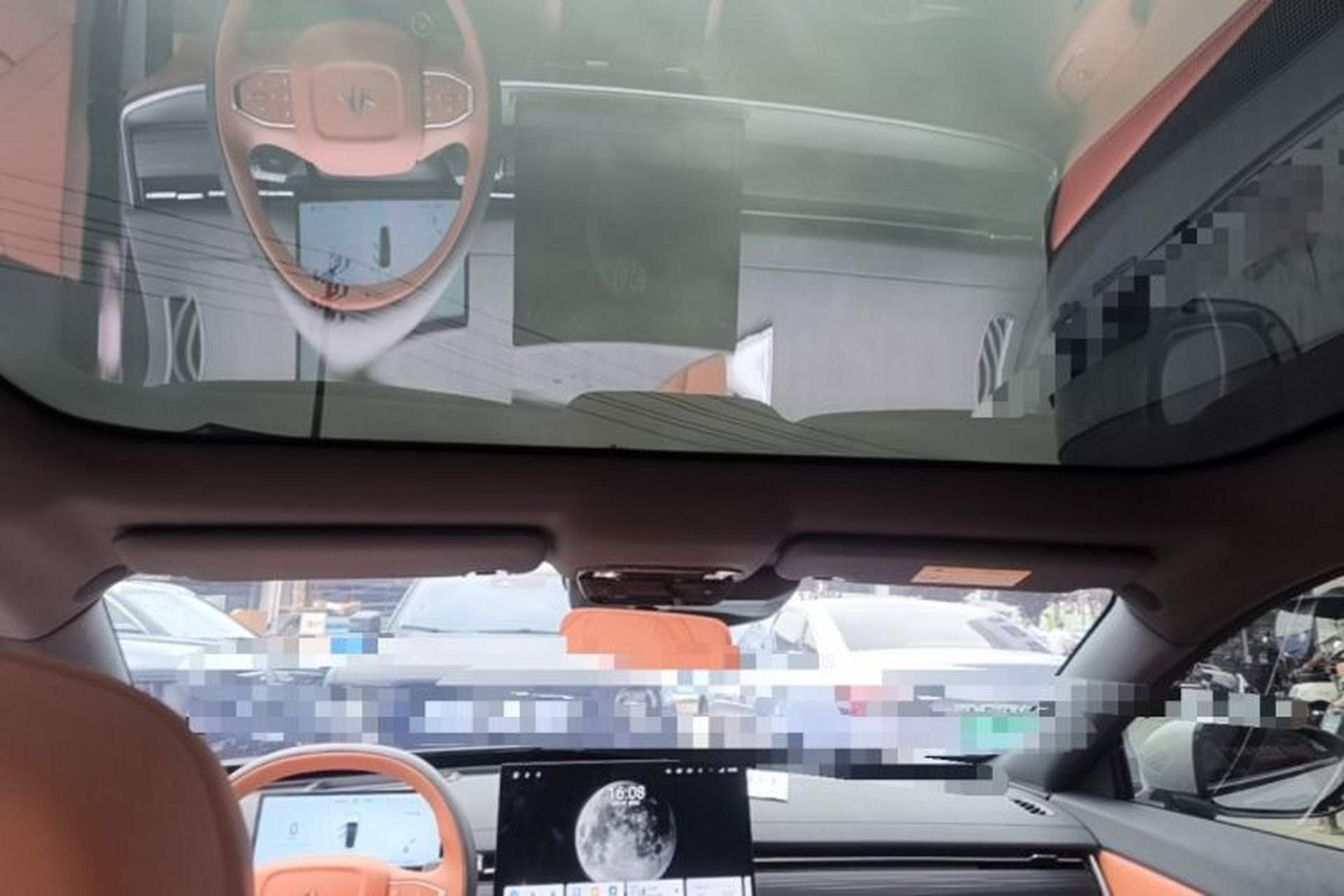 Used Dongfeng eπ eπ007 2025 Model Pure-Electric 565 All-Wheel-Drive Max Leading Edition Headliner