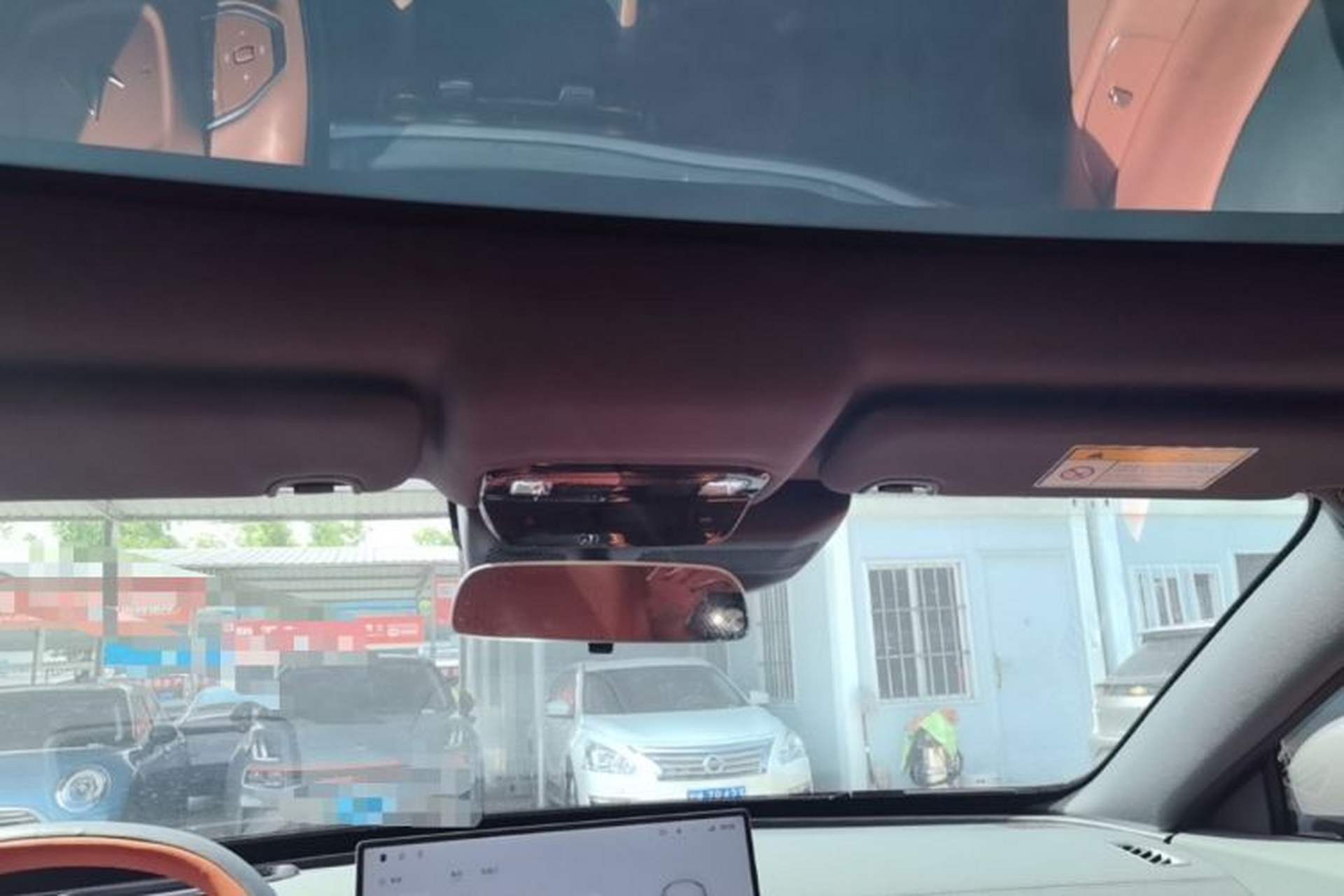 Used Dongfeng eπ eπ007 2025 Model Pure-Electric 565 All-Wheel-Drive Max Leading Edition Headliner