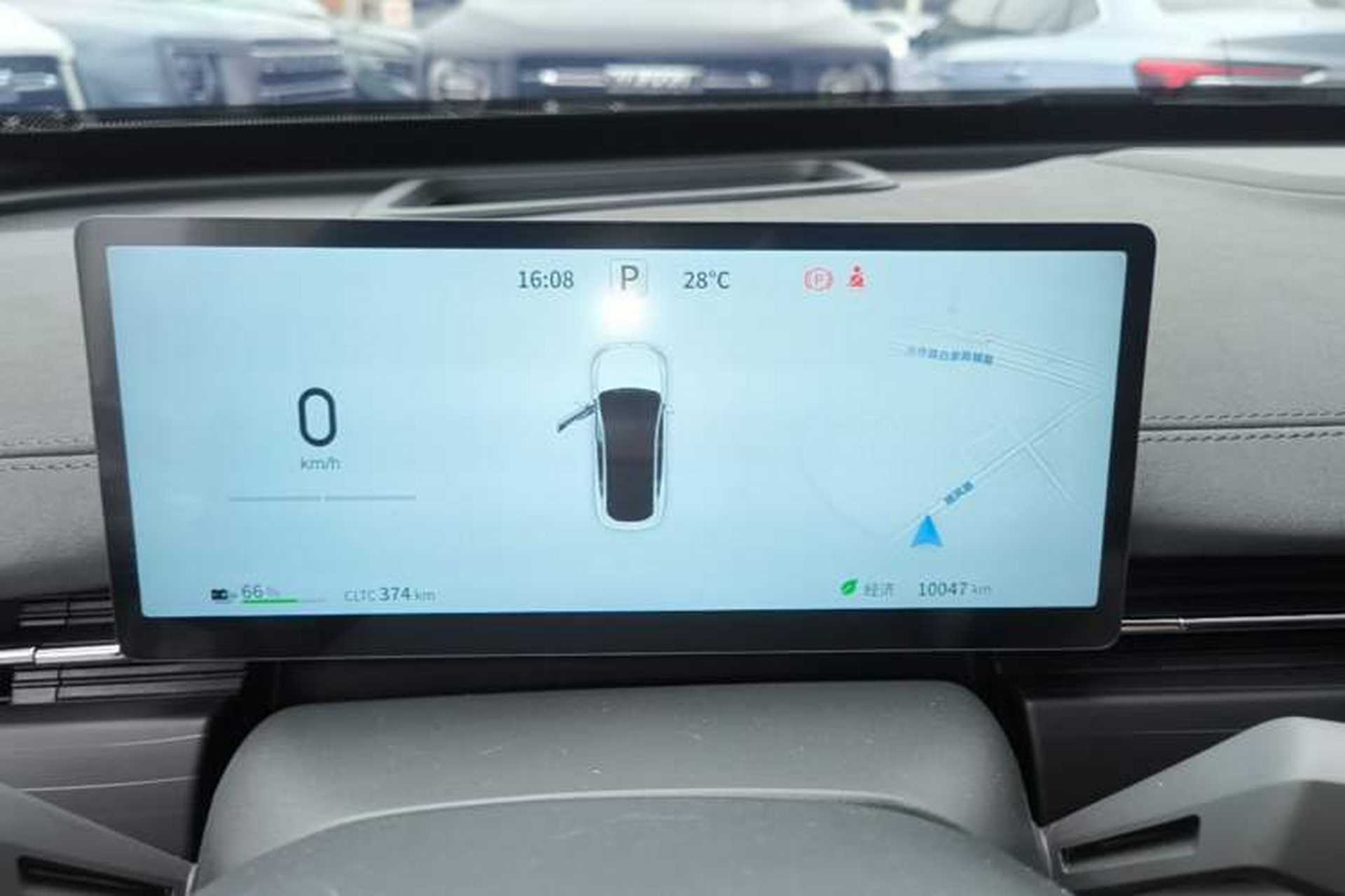 Used Dongfeng eπ eπ007 2025 Model Pure-Electric 565 All-Wheel-Drive Max Leading Edition Instrument Cluster
