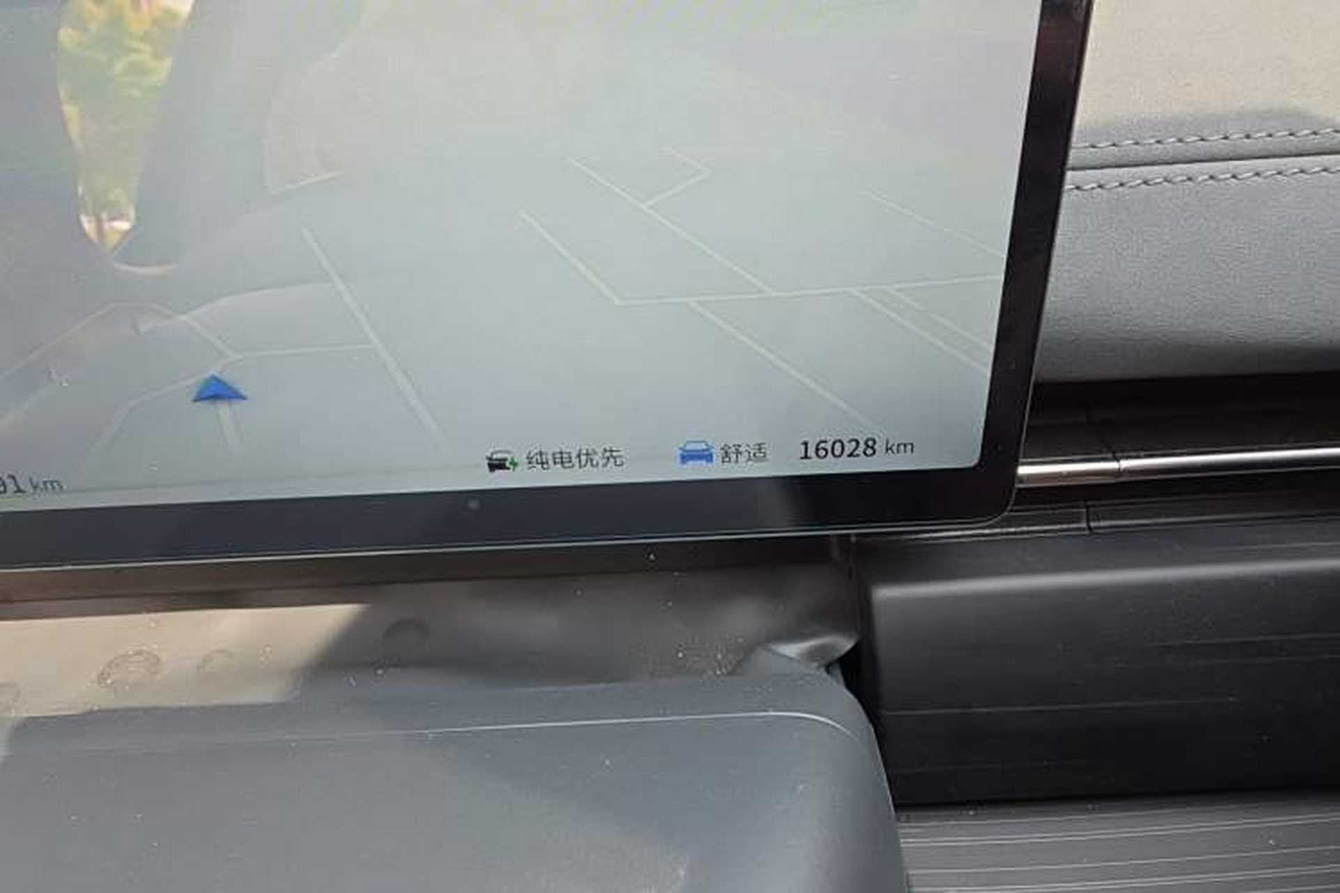 Used Dongfeng eπ eπ007 2025 Model Range-Extended 230Pro Cruise Edition Odometer Close Up