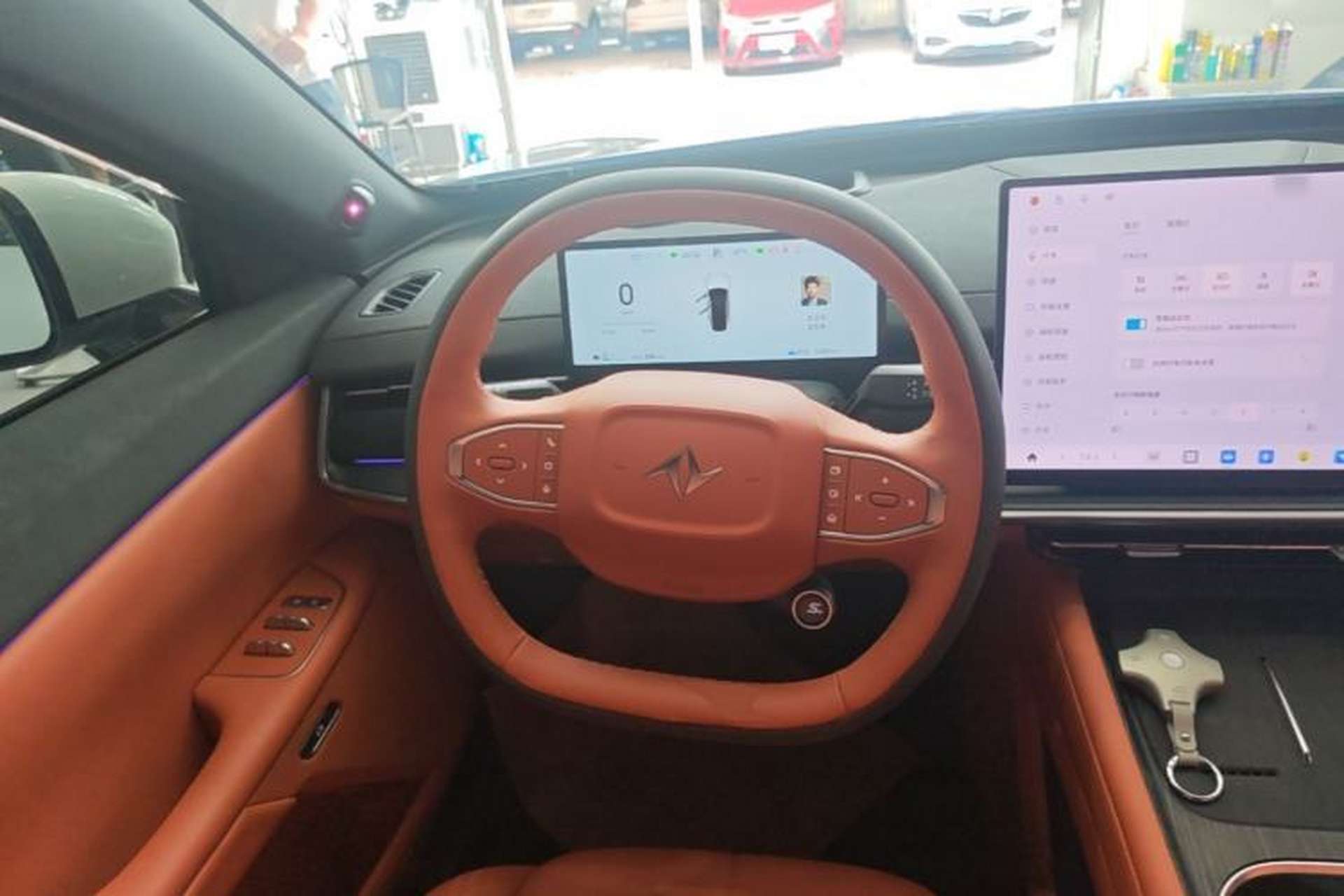 Used Dongfeng eπ eπ007 2025 Model Pure-Electric 550Pro Navigation Edition Steering Wheel