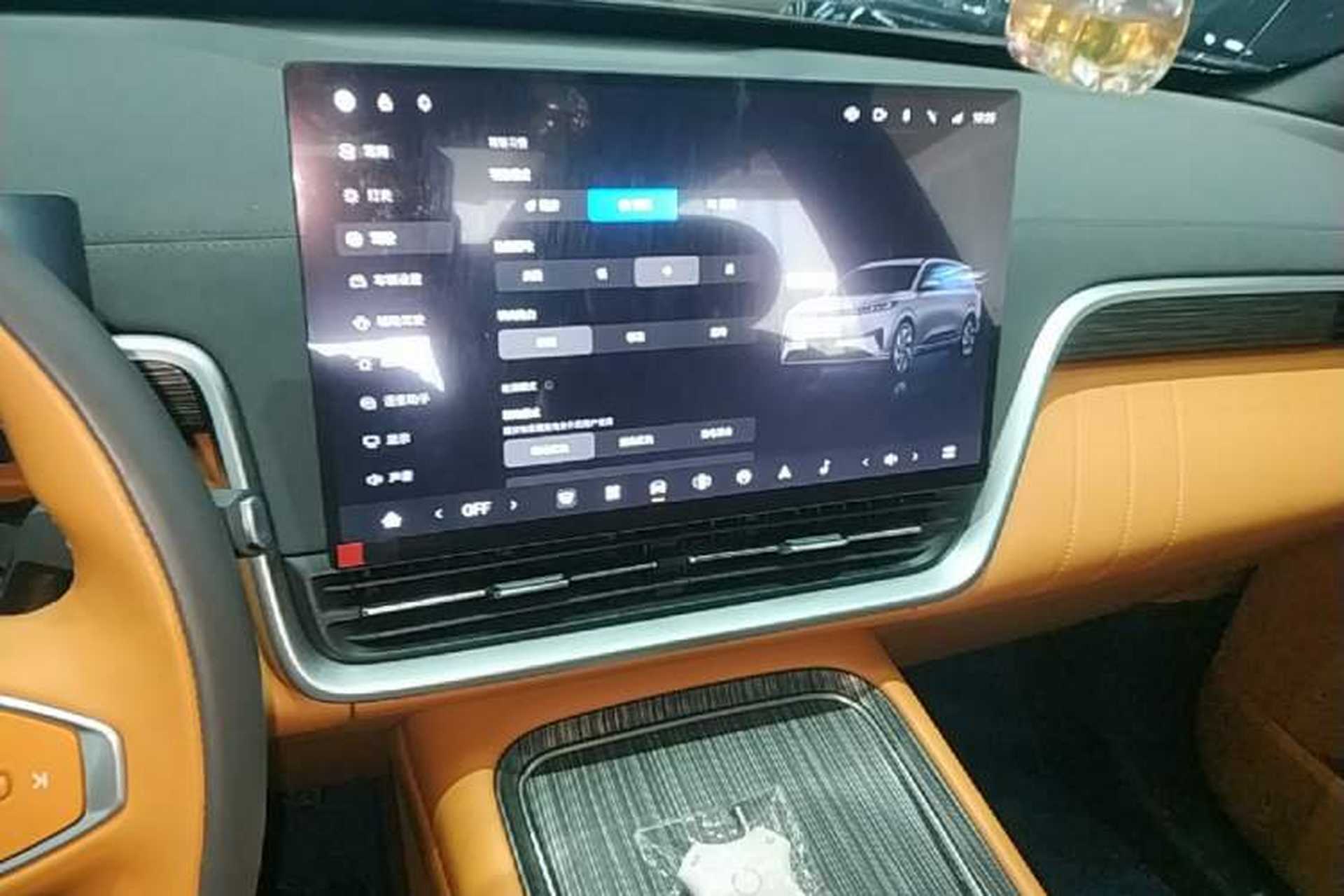 Used Dongfeng eπ eπ008 2025 210 Ultra LikeYi Edition 5-Seater Audio And AC Panel