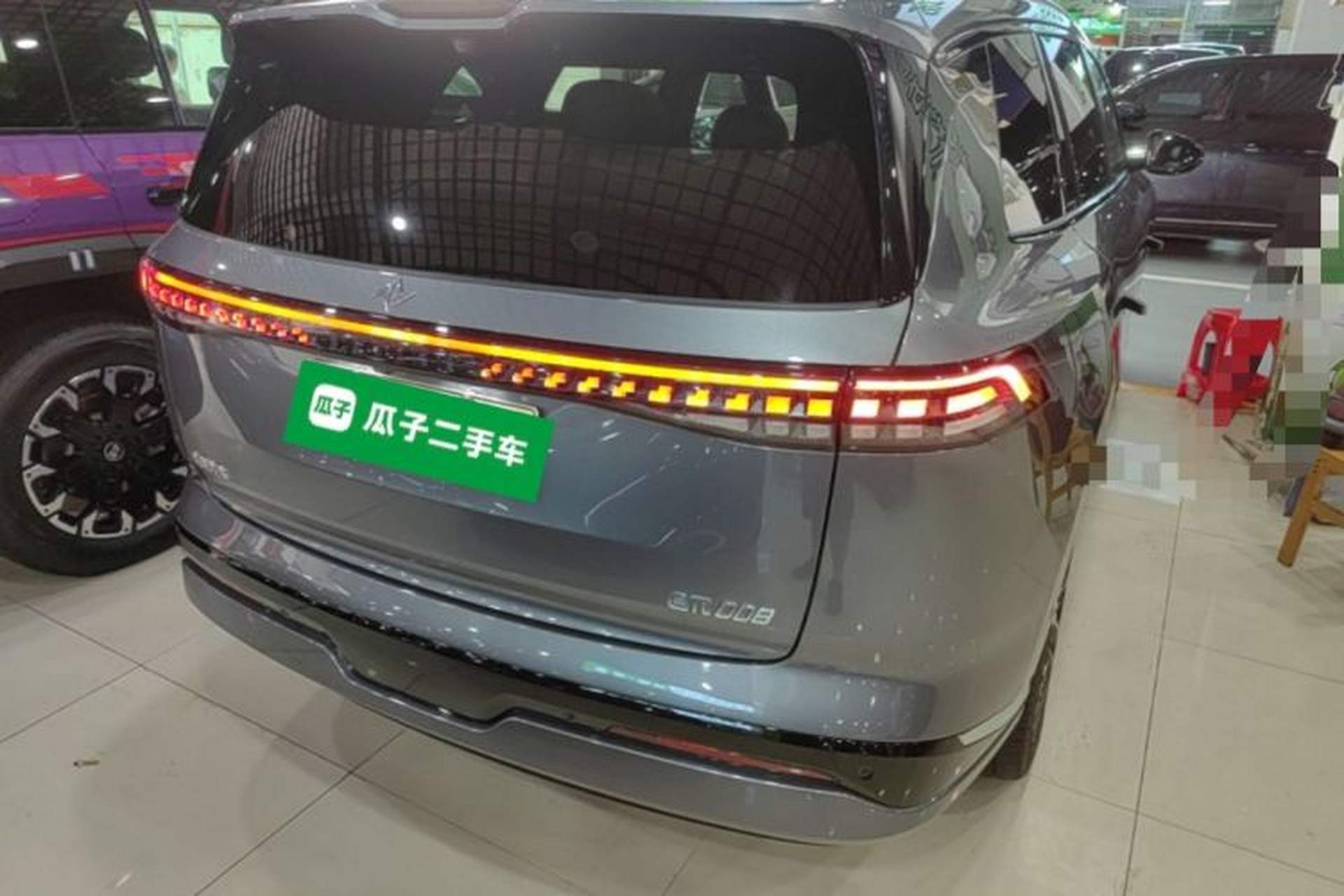 Used Dongfeng eπ eπ008 2026 Model Six-Seat Pure-Electric Family Delight Edition Rear Right 45 Deg