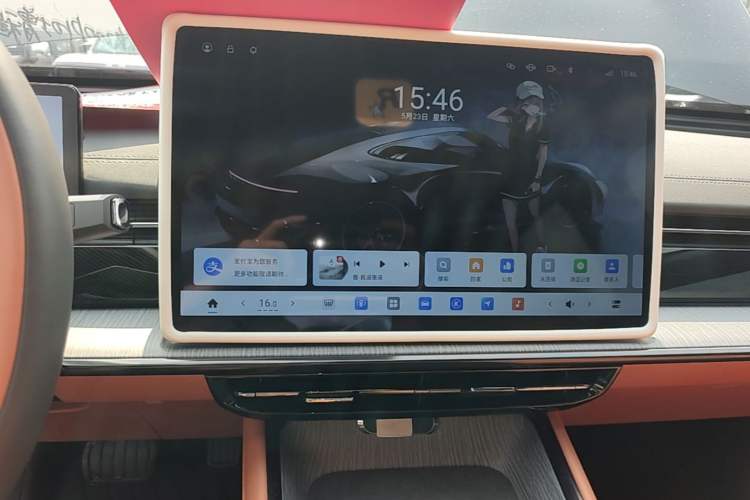 Used Dongfeng eπ eπ007 2024 200Pro Range-Extended Version Audio And AC Panel