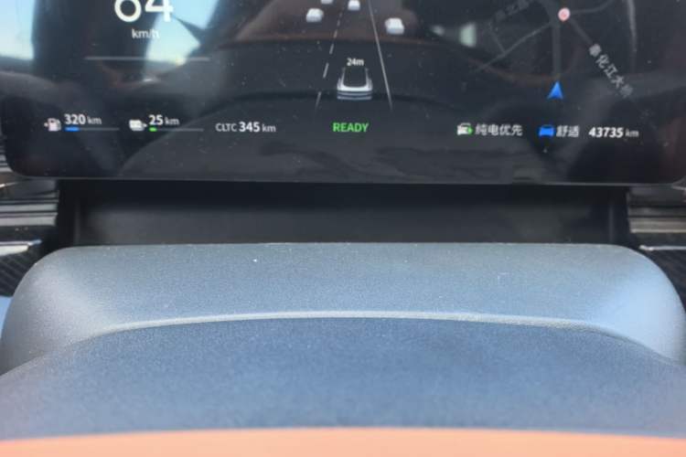Used Dongfeng eπ eπ007 2024 200Pro Range-Extended Version Odometer Close Up