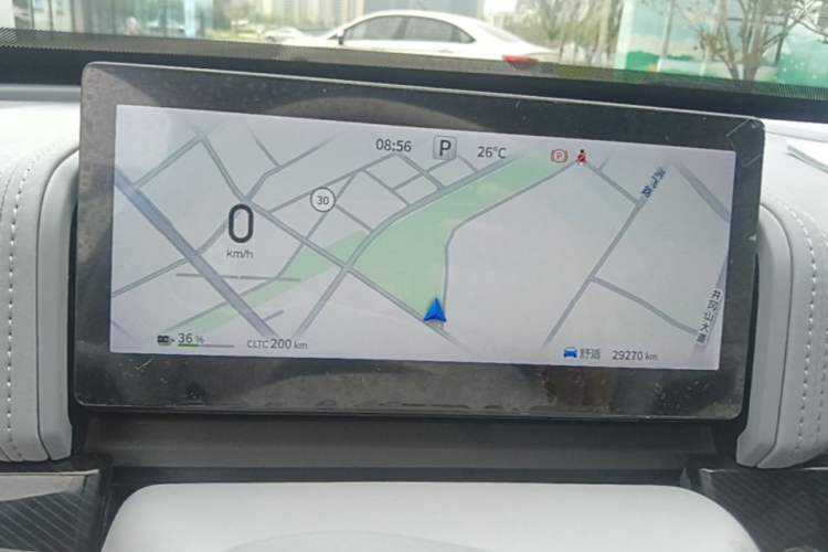 Used Dongfeng eπ eπ007 2024 Pure Electric 540 All-Wheel Drive Max Edition Instrument Cluster