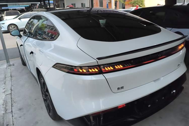 Used Dongfeng eπ eπ007 2024 Pure Electric 530 Air Edition Rear Left 45 Deg