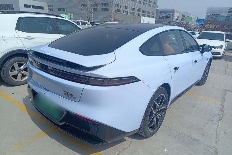 Used Dongfeng eπ eπ007 2025 Model Pure-Electric 565 All-Wheel-Drive Max Leading Edition Rear Right 45 Deg