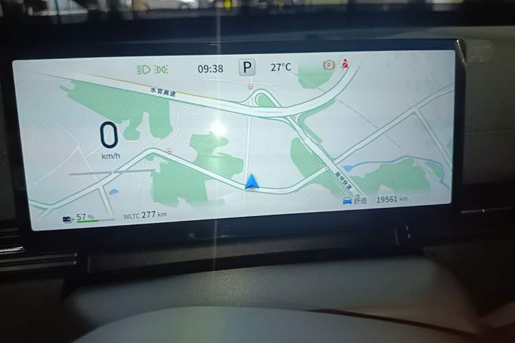 Used Dongfeng eπ eπ007 2025 Model Pure-Electric 565 All-Wheel-Drive Max Leading Edition Instrument Cluster