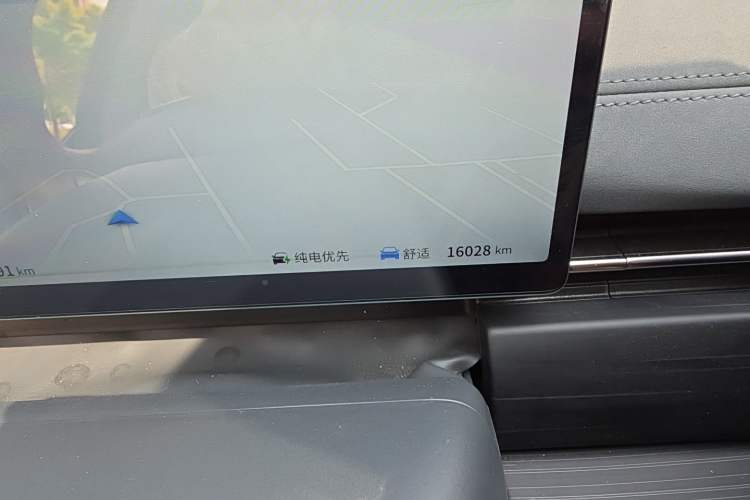 Used Dongfeng eπ eπ007 2025 Model Range-Extended 230Pro Cruise Edition Odometer Close Up