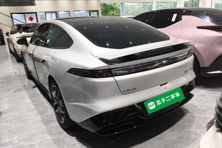 Used Dongfeng eπ eπ007 2025 Model Pure-Electric 565 All-Wheel-Drive Max Leading Edition Rear Left 45 Deg