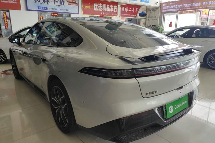 Used Dongfeng eπ eπ007 2025 Model Pure-Electric 565 All-Wheel-Drive Max Leading Edition Rear Left 45 Deg