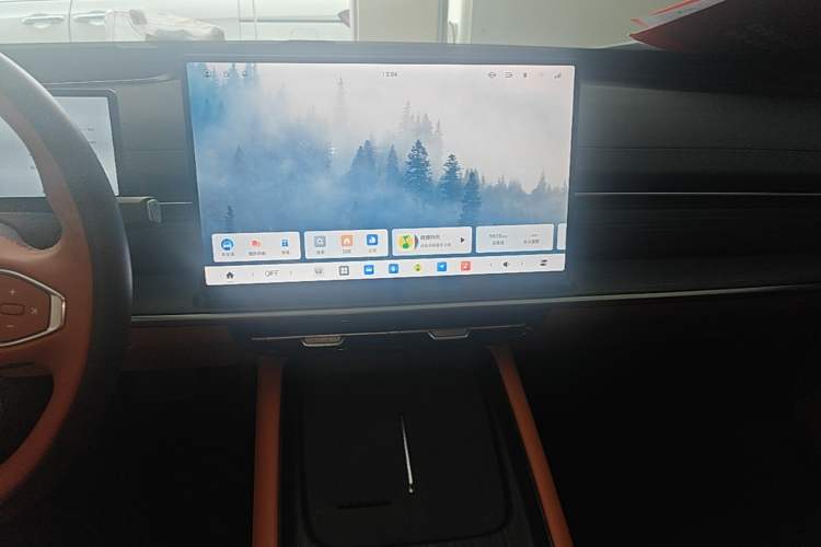 Used Dongfeng eπ eπ007 2025 Model Pure-Electric 565 All-Wheel-Drive Max Leading Edition Audio And AC Panel