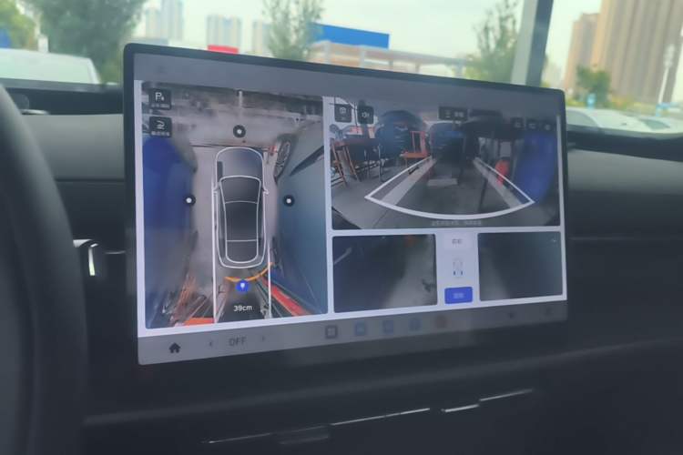 Used Dongfeng eπ eπ007 2026 Model 007+ Pure-Electric 650 Ultra+ LiDAR Edition Audio And AC Panel